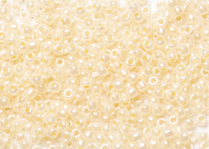 Бисер Япония круглый 11/0 10г 0903 заварной крем, цейлон