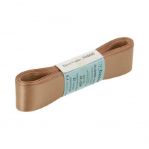 Лента атласная 25 мм ( 1 ") "Gamma" ФАСОВКА 5.4 м №060 бежевый