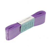 Лента атласная 25 мм ( 1 ") "Gamma" ФАСОВКА 5.4 м №034 т.сиреневый