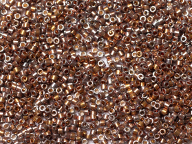 Бисер Япония MIYUKI Delica цилиндрический 11/0 5г DB-0506 красный золотой ирис