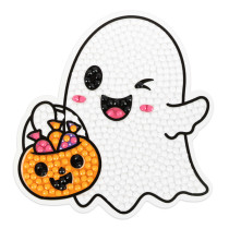 Кристальная ( алмазная) мозаика  " ФРЕЯ" ALVM- 085 магнит " Маленькое привидение" 9 х 9 см