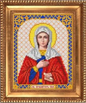 Рисунок на ткани для вышивки бисером И-5126 Праматерь Ева 13,5х17см