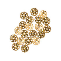 " Zlatka" Розетка для бус MFR- 13 11 мм 20 шт 02 под золото