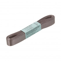 Лента атласная 12 мм ( 1/2 ") "Gamma" ФАСОВКА 5.4 м №018 т.серый