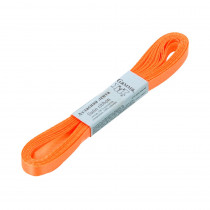 Лента атласная 6 мм ( 1/4 ") "Gamma" ФАСОВКА 5.4 м №024 бл.оранжевый