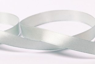 Лента атласная 12 мм ( 1/2 ") "Gamma" №079 бл.серый 33 метра