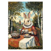 "ФРЕЯ" Пазл. Премиальная коллекция 500 элемент. TOP-PZL-500/04 Зайчиха-купчиха