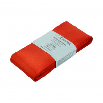 Лента атласная 50 мм ( 2 ") "Gamma" ФАСОВКА 5.4 м №123 коричнево-бордовый