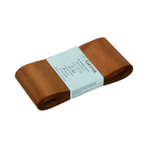 Лента атласная 50 мм ( 2 ") "Gamma" ФАСОВКА 5.4 м №098 т-коричневый