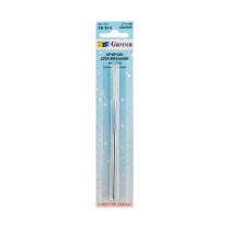 Для вязания " Gamma" MCH- S крючок металл d 1. 7 мм 12 см в блистере . 