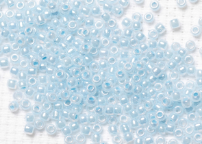 Бисер Япония круглый 11/0 10г 0919 незабудка, цейлон