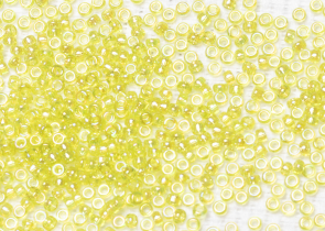 Бисер Япония MIYUKI Seed Beads 15/0 5г 0258 шартрез прозрачный радужный