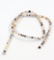 Агат бусины d-6 мм