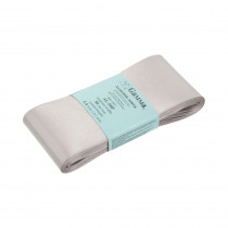 Лента атласная 50 мм ( 2 ") "Gamma" ФАСОВКА 5.4 м №003 св.серый