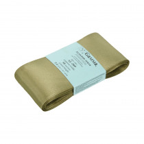 Лента атласная 50 мм ( 2 ") "Gamma" ФАСОВКА 5.4 м №144 т.хаки