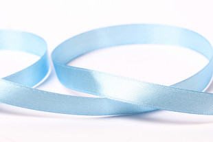 Лента атласная 12 мм ( 1/2 ") "Gamma" №073 бл.синий 33 метра