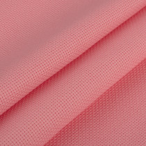 Канва K04 " Gamma" Aida №14 цв. 100% хлопок 150 x 100 см ± 2 см розовый