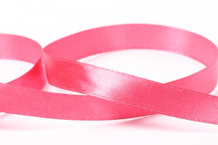 Лента атласная 12 мм ( 1/2 ") "Gamma" №070 т.розовый 33 метра