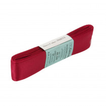 Лента атласная 25 мм ( 1 ") "Gamma" ФАСОВКА 5.4 м №033 вишневый