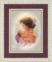 Рисунок на ткани для вышивки бисером  К-3005 Нежность