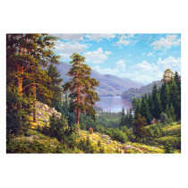 "ФРЕЯ" Пазл. Премиальная коллекция 1500 элемент. TOP-PZL-1500/05 Воспоминание о Сибири