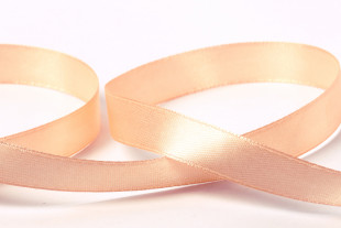 Лента атласная 12 мм ( 1/2 ") "Gamma" №101 бл-оранжевый 33 метра