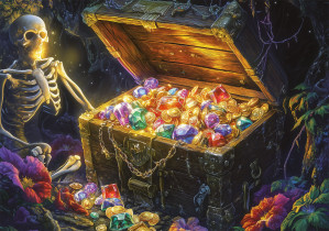 " ФРЕЯ" Пазл 500 элемент. PZL- 500/ 87 Сокровища контрабандистов