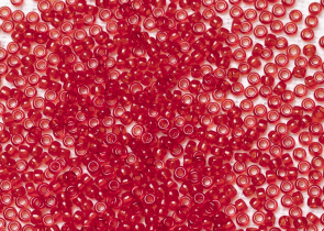 Бисер Япония MIYUKI Seed Beads 15/0 5г 0141 красный прозрачный