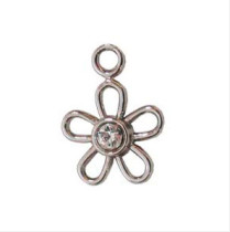 "BLITZ" PPT022 Подвеска 10 х 15 мм №04 никель (прозрачный)