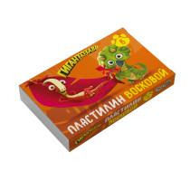 " Гигантозавр" Пластилин восковой GGZ- LMCW0106 72 г 6 цв. 01