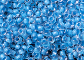 Бисер Чехия круглый 10/0 500 г 38365 голубой