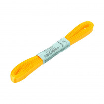 Лента атласная 6 мм ( 1/4 ") "Gamma" ФАСОВКА 5.4 м №020 желтый