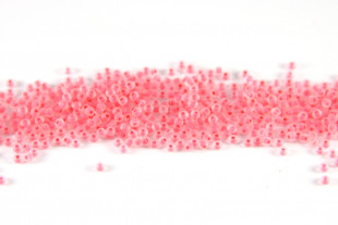 Бисер Чехия круглый 10/0 500 г 38398 розовый матовый