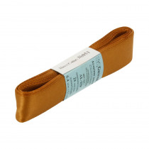 Лента атласная 25 мм ( 1 ") "Gamma" ФАСОВКА 5.4 м №051 св-коричневый