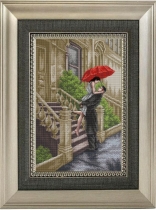 Рисунок на ткани для вышивки бисером  К-3051 Свидание