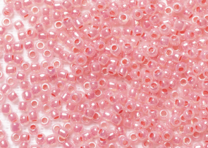 Бисер Япония круглый 11/0 10г 0911 интенсивный розовый, цейлон