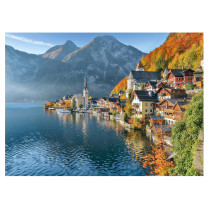 "ФРЕЯ" Пазл. Премиальная коллекция 500 элемент. TOP-PZL-500/14 Горная деревня Гальштат