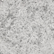 Бисер Япония " TOHO" 08/ 0 DEMI 5 г №0001 прозрачный