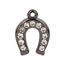 "BLITZ" PPT028 Подвеска 11 х 15 мм №06 черный никель (прозрачный)