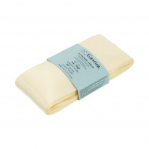 Лента атласная 50 мм ( 2 ") "Gamma" ФАСОВКА 5.4 м №008 кремовый