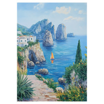 "ФРЕЯ" Пазл. Премиальная коллекция 1000 элемент. TOP-PZL-1000/03 На острове Капри