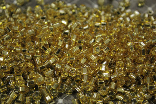 Бисер Япония "TOHO" CUBE 3 мм 5 г №0022 св.золотистый