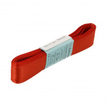 Лента атласная 25 мм ( 1 ") "Gamma" ФАСОВКА 5.4 м №123 коричнево-бордовый