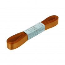 Лента атласная 12 мм ( 1/2 ") "Gamma" ФАСОВКА 5.4 м №051 св-коричневый