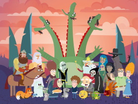 "ФРЕЯ" CMF-PZLD-011 Пазл деревянный "Петя, волк и компания" 150 элемент.