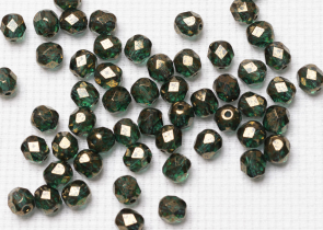 Бусины полированные круглые 6мм 25г (90 штук) 53420/15496 