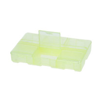 " Gamma" Контейнер T- 178 пластик 9 x 6 x 1. 8 см желтый\ прозрачный