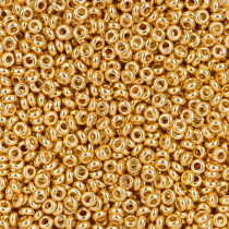 Бисер Япония " TOHO" 11/ 0 DEMI 5 г №PF0557 золотой