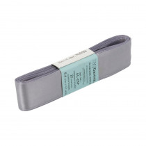 Лента атласная 25 мм ( 1 ") "Gamma" ФАСОВКА 5.4 м №088 стальной