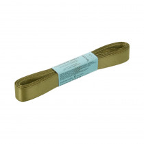Лента атласная 12 мм ( 1/2 ") "Gamma" ФАСОВКА 5.4 м №130 хаки